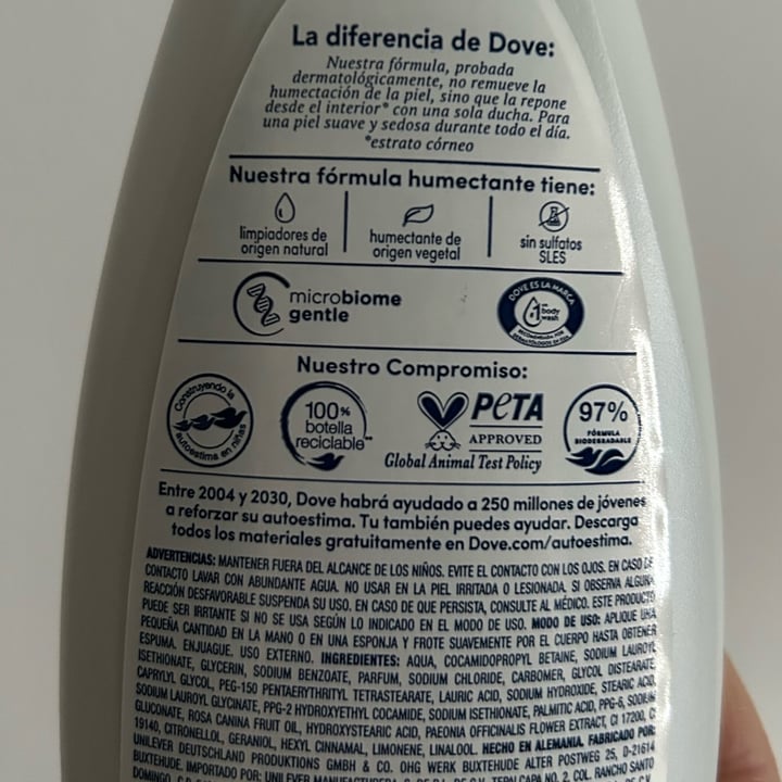 photo of Dove renewing shower gel shared by @zullybee on  03 Mar 2024 - review