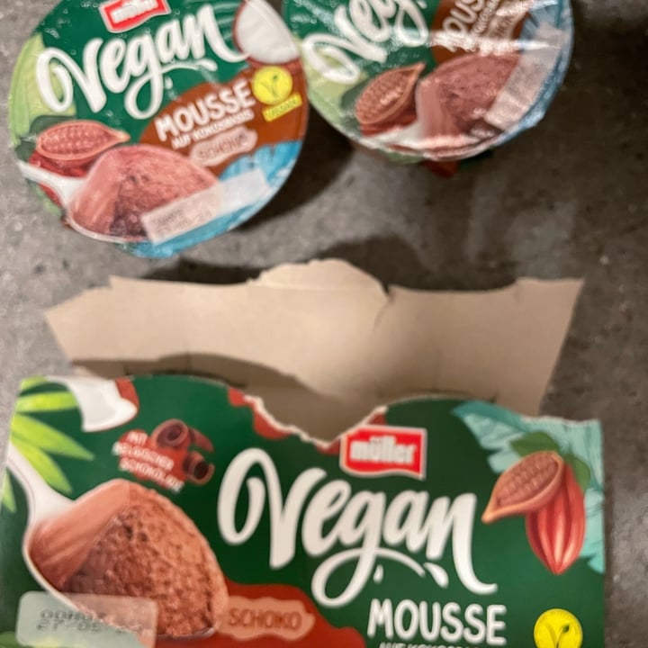 photo of Müller Vegan mousse shared by @vale95 on  24 May 2024 - review