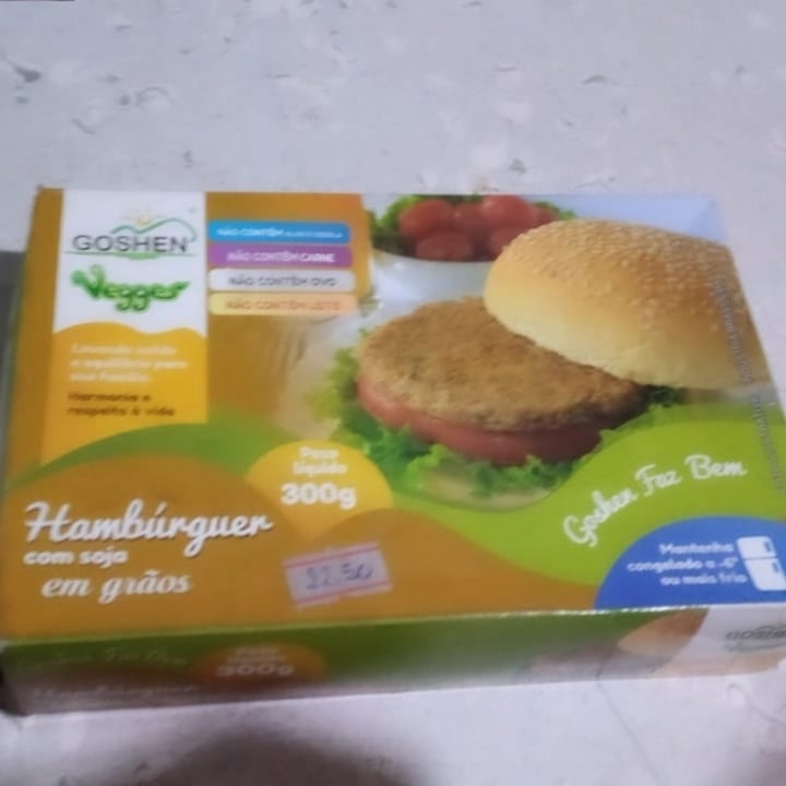 photo of Goshen Vegges Hambúrguer Com Soja Em Grãos shared by @serameowphine on  10 Sep 2023 - review