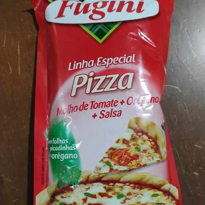 photo of Fugini  molho de tomate Pizza shared by @distarvegan on  02 Oct 2025 - review