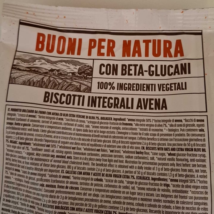 photo of Germinal Bio Biscotti Integrali Avena shared by @darkessa on  17 Jul 2025 - review