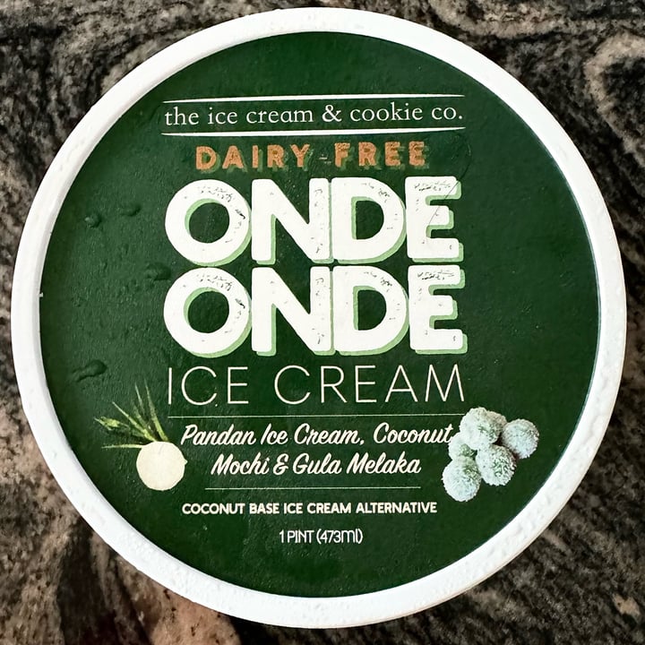 photo of The Ice Cream & Cookie Co Dairy-free Onde Onde Ice Cream shared by @r3ginaa on  21 Nov 2024 - review