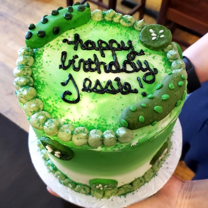 photo of The Hearty Hooligan Lemon Coconut 6" Cake (Special Order) shared by @whatacuriousnotion on  25 Mar 2025 - review