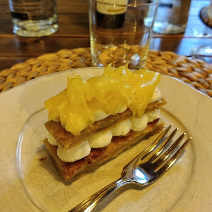 photo of Il germoglio millefoglie con crema chantilly e ananas shared by @elisata on  28 Jan 2024 - review