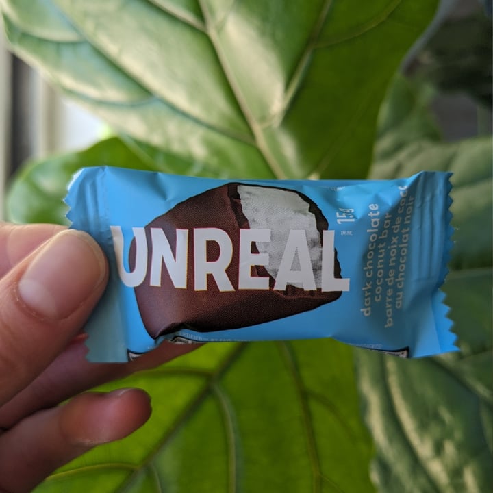 photo of UNREAL Dark Chocolate Coconut Bars shared by @jandrews on  16 Apr 2024 - review