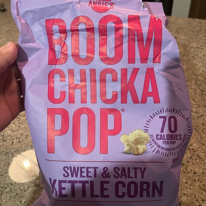photo of Angie's BOOMCHICKAPOP Sweet & Salty Kettle Corn shared by @lizmunoz7211 on  25 Mar 2025 - review