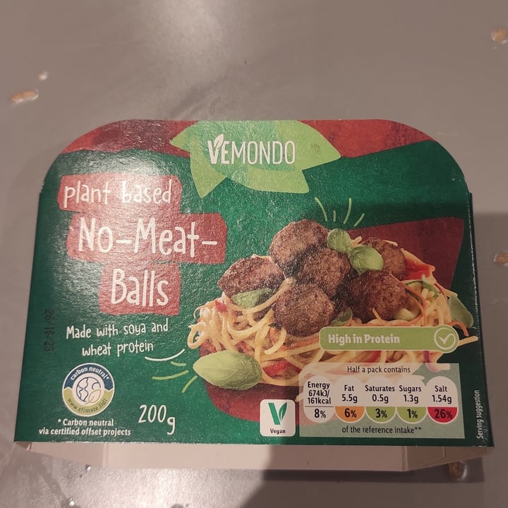 photo of Vemondo plant based No-Meat Balls shared by @bibi51 on  13 Oct 2023 - review
