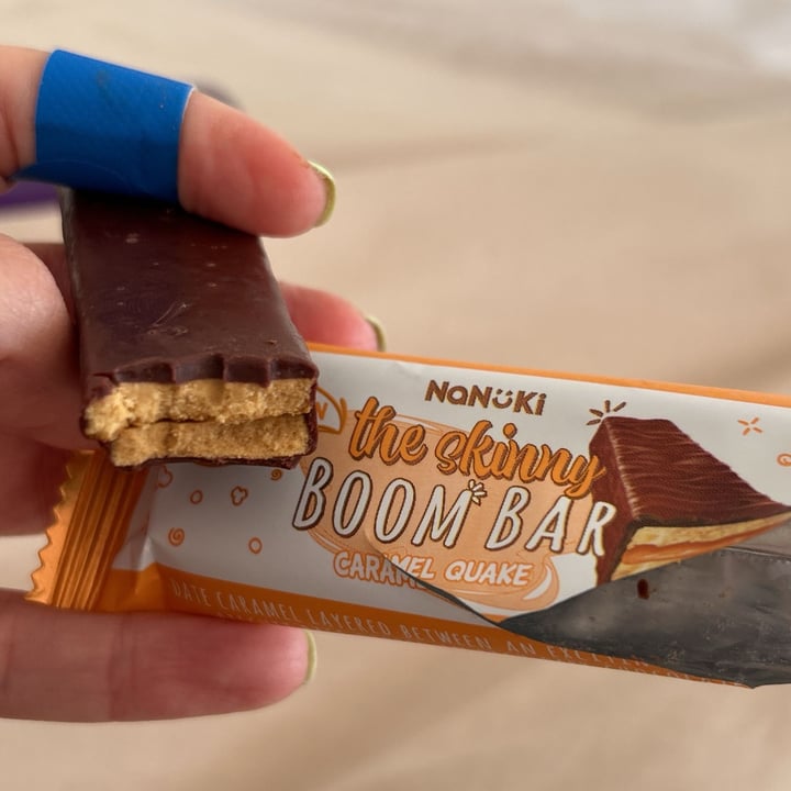 photo of Nanuki Skinny Boom Bar - Caramel Quake shared by @kateemma5 on  31 May 2024 - review