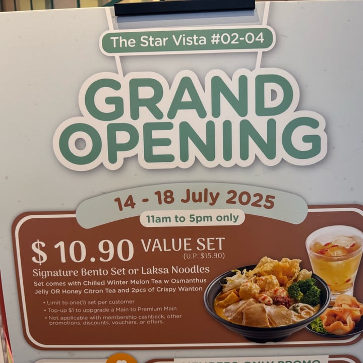photo of Greendot The Star Vista Value Set Grand Opening shared by @krze on  16 Jul 2025 - review