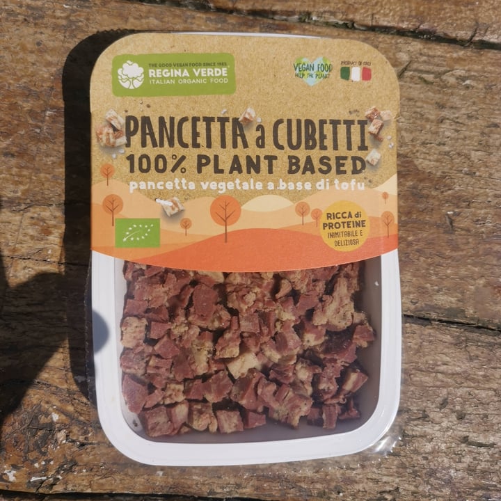 photo of Regina Verde pancetta a cubetti 100% plant based shared by @kekolove72 on  11 Apr 2024 - review