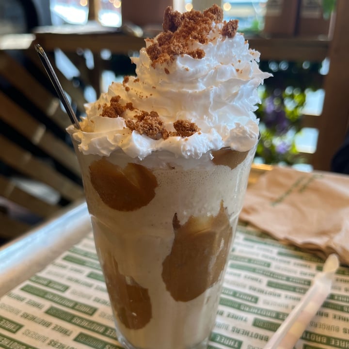 photo of Three Brothers Burgers Biscoff Shake shared by @eilidhm on  29 Mar 2024 - review