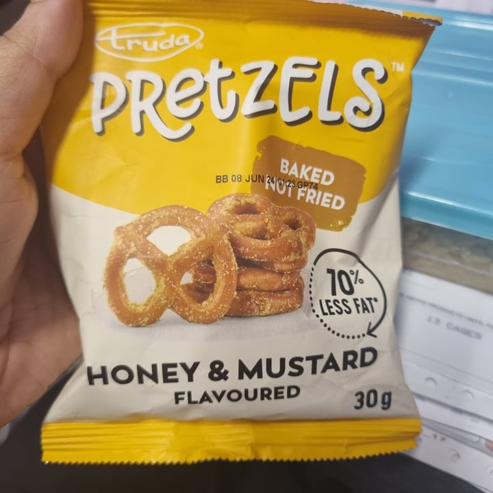 photo of Truda Honey And Mustard Flavoured Pretzels shared by @wildfire on  09 Dec 2023 - review