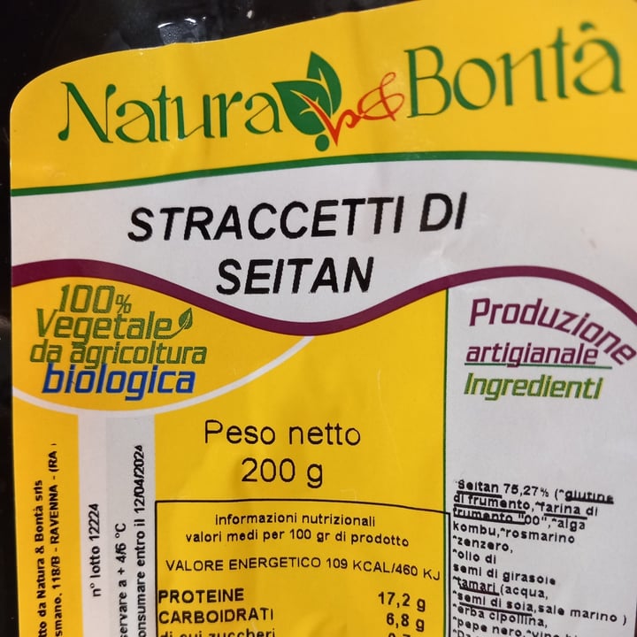photo of Natura e bontà straccetti di seitan shared by @adeco on  25 Feb 2024 - review