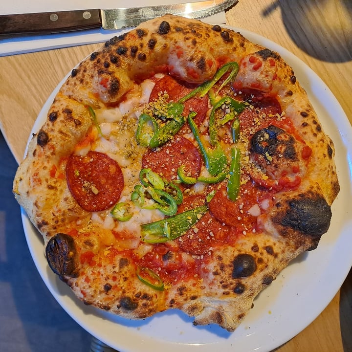 photo of Purezza - Vegan Pizza Camden Pepperoni and Agave Pizza shared by @kristhesfiguz on  17 Nov 2023 - review