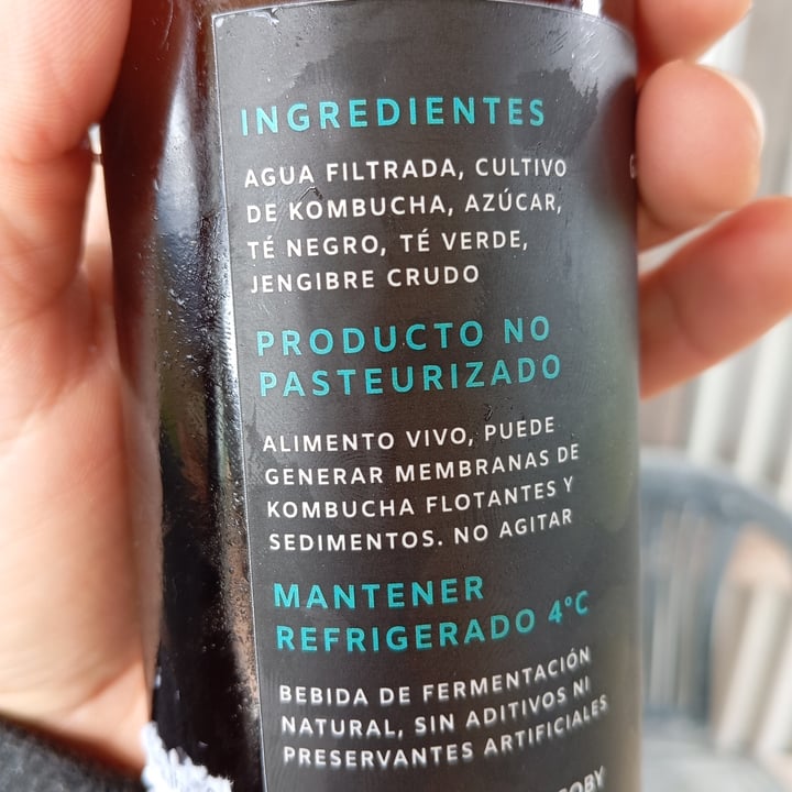 photo of Scoby Kombucha Kombucha sabor Jengibre shared by @omarchelechg on  20 Sep 2025 - review