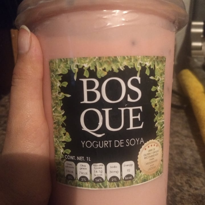 photo of Bosque Yogurt de soya Frutos rojos shared by @giginh on  13 Oct 2023 - review