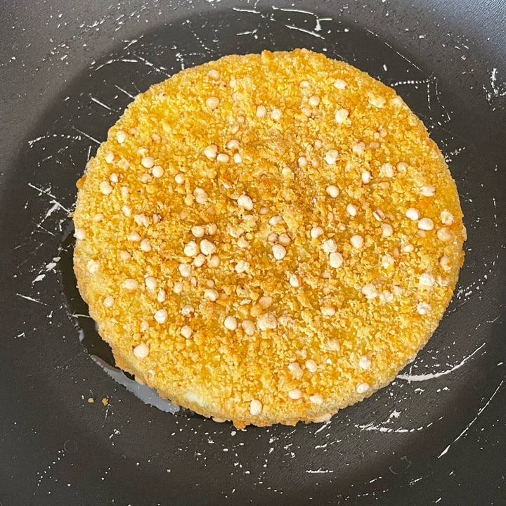 photo of Asiago food Veggie burger kale & quinoa shared by @martyveg9 on  17 Jun 2025 - review