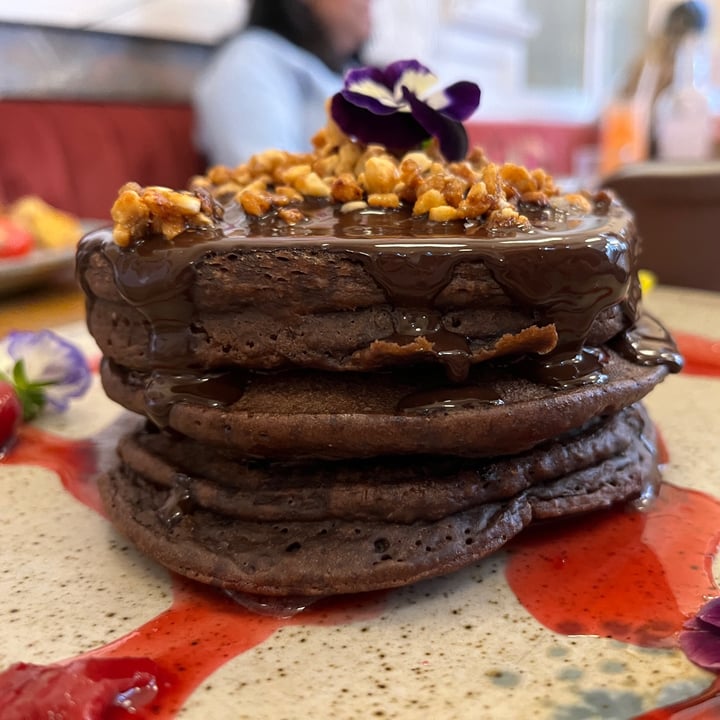 photo of mallow Black forest chocolate pancakes shared by @alistar on  10 Feb 2024 - review