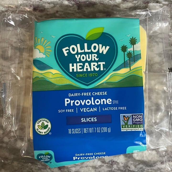 photo of Follow your Heart Provolone Slices Cheese shared by @emmamolteni on  08 Jan 2024 - review