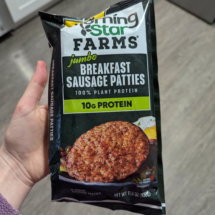 photo of MorningStar Farms Jumbo Breakfast Sausage Patties shared by @tina360 on  11 Mar 2025 - review