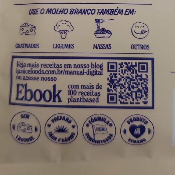 photo of Nice foods Nice Spices Molho Branco shared by @vrgvegana on  10 Jul 2024 - review