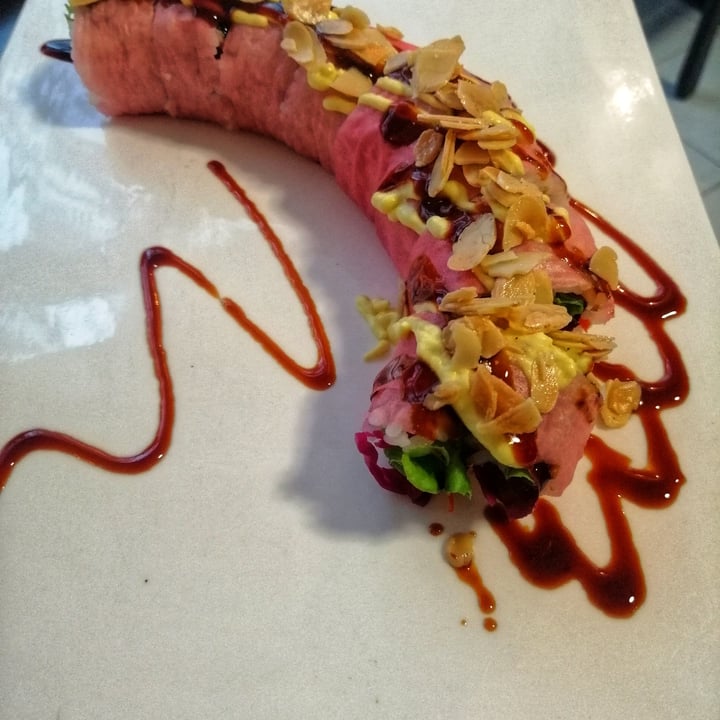 photo of Asia Fusion Sushi Rainbow Vegan Roll shared by @aliroc92 on  24 Jun 2024 - review