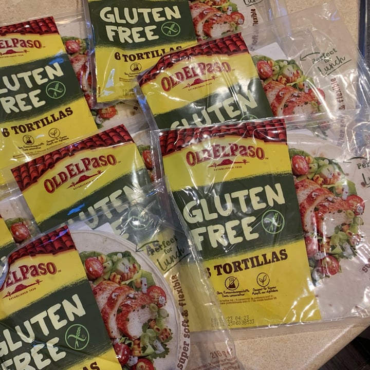 photo of Old El Paso 6 tortillas sin gluten shared by @vegancreatrix on  29 Jan 2024 - review