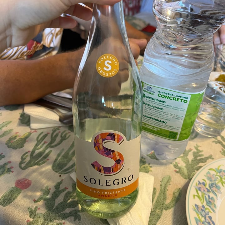 photo of Solegro Vino Bianco Frizzante shared by @charlotteauxfraises on  18 Sep 2025 - review