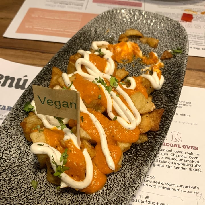 photo of Ambiente Tapas Fossgate Patatas Bravas shared by @vegpledge on  10 Nov 2024 - review