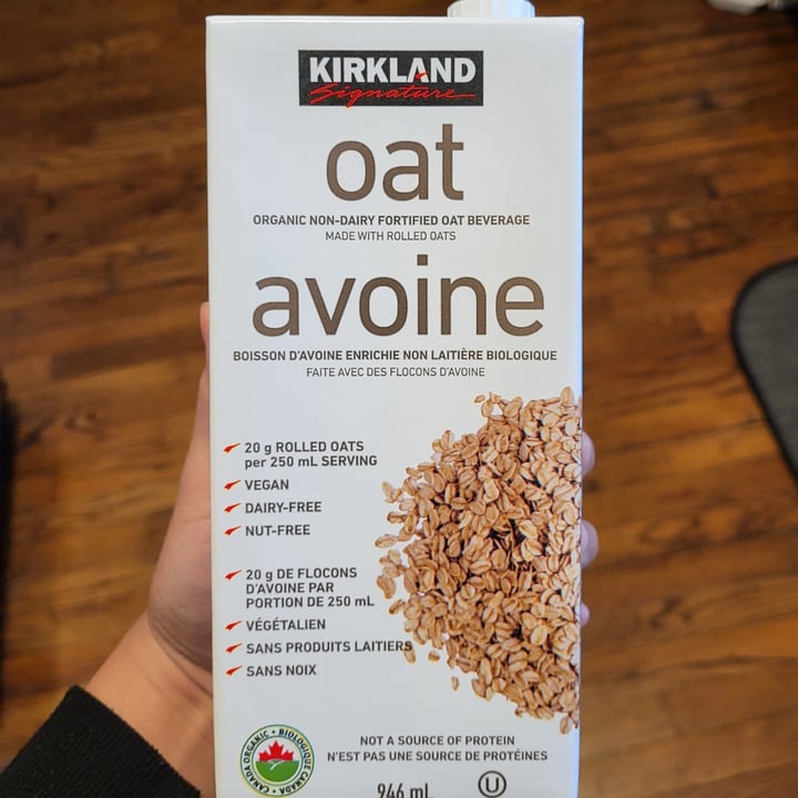 photo of Kirkland Signature Oat Milk shared by @all1za on  30 Nov 2023 - review