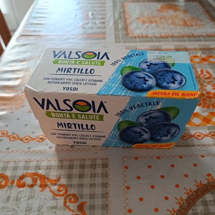 photo of Valsoia Yogurt ai Mirtilli shared by @lussyp on  06 Apr 2024 - review