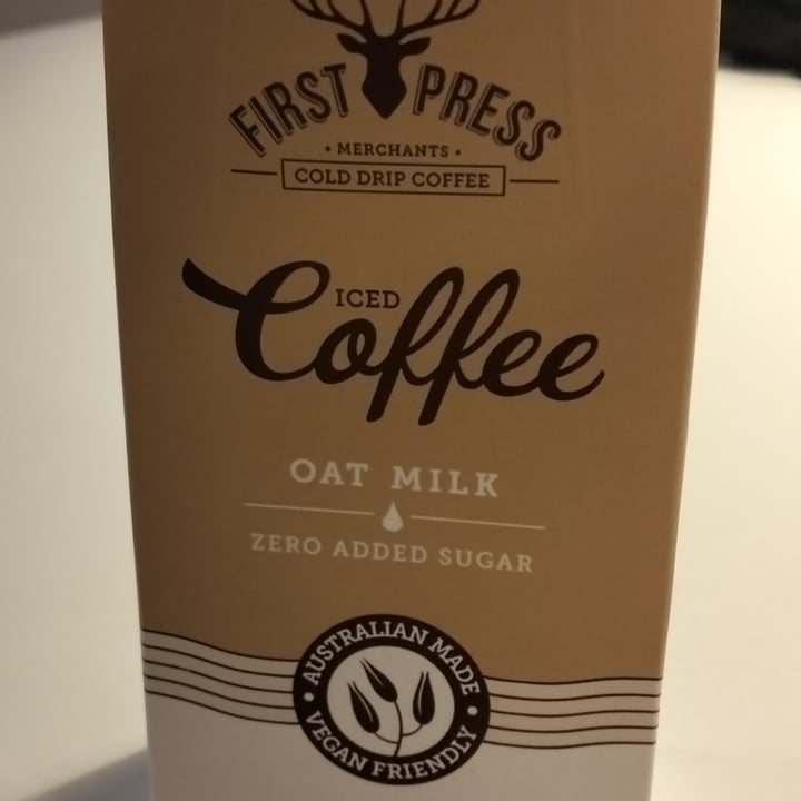 photo of First press coffee Iced Coffee Oat Milk shared by @ppyenlin on  19 May 2024 - review