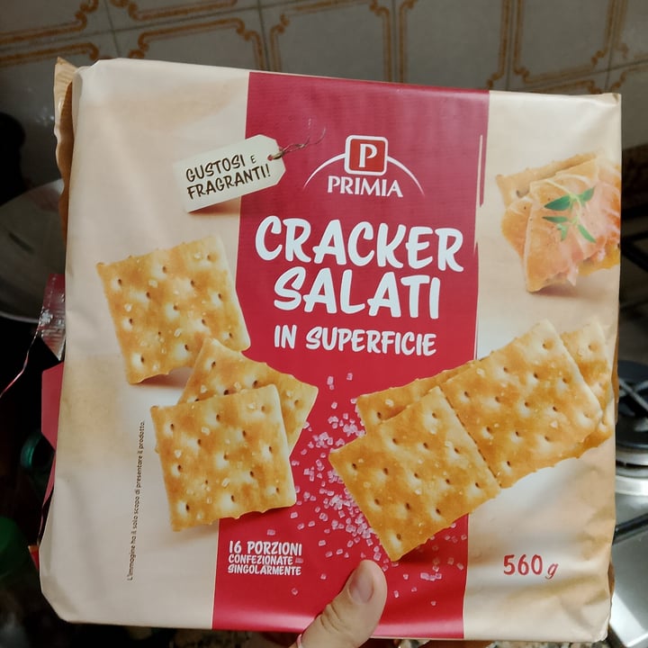 photo of Primia Crackers salati shared by @lusole on  11 Oct 2024 - review