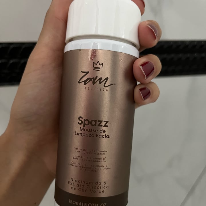 photo of Zan Belleza Spazz Mousse de limpeza facial shared by @aclara on  15 May 2024 - review