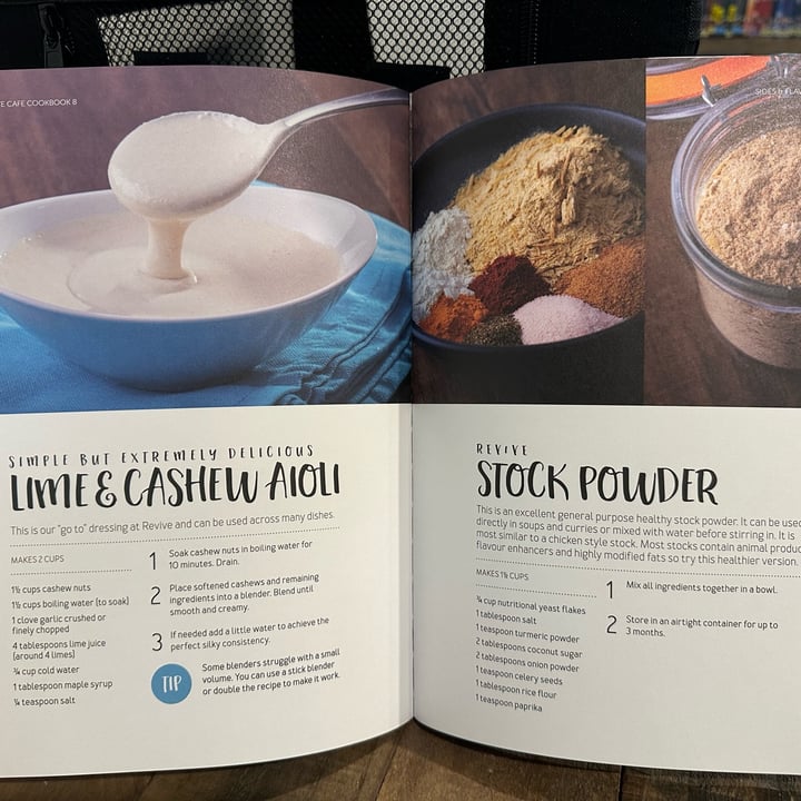 photo of Revive Cafe Cookbook 8 Revive Cafe Cookbook 8 shared by @jks46 on  26 Dec 2023 - review