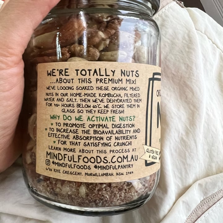 photo of Mindful Foods Byron Bay Organic & Activated Nuts shared by @chefchrissy68 on  04 Oct 2025 - review