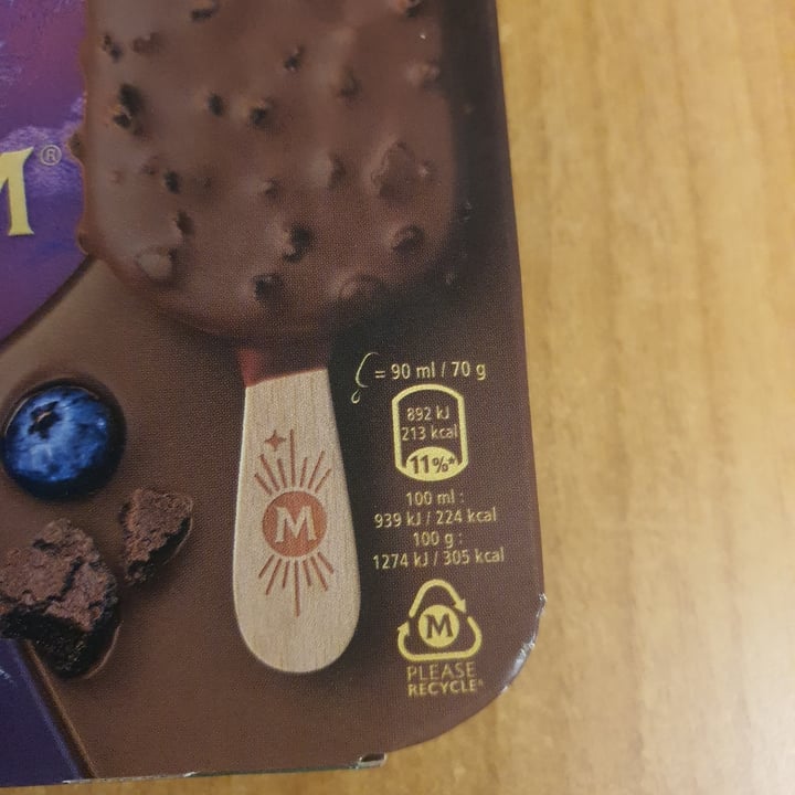 photo of Magnum Blueberry Cokie shared by @chiaraar on  17 Aug 2024 - review