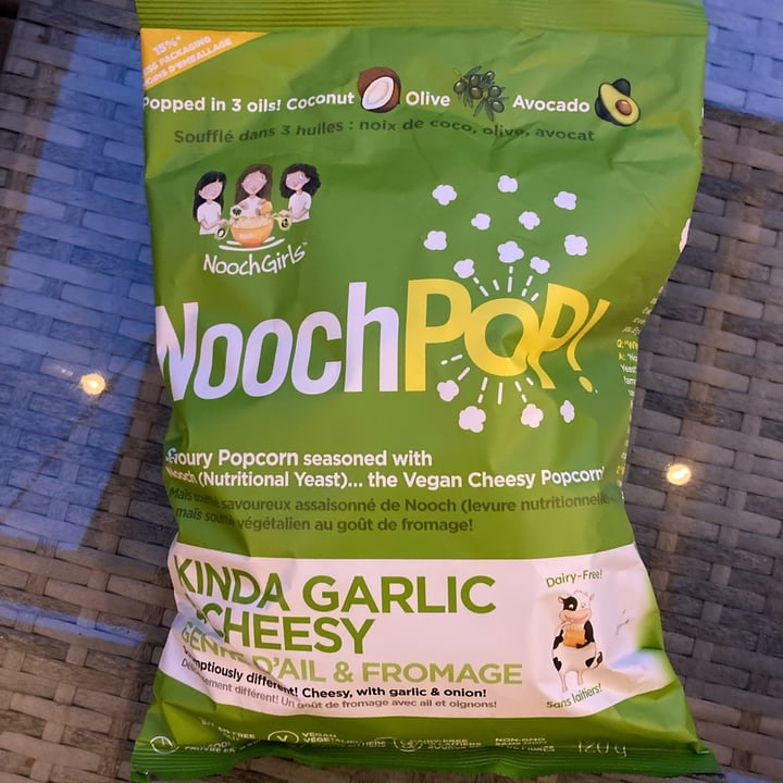 photo of NoochPOP Garlic popcorn shared by @mikadog on  30 Sep 2023 - review