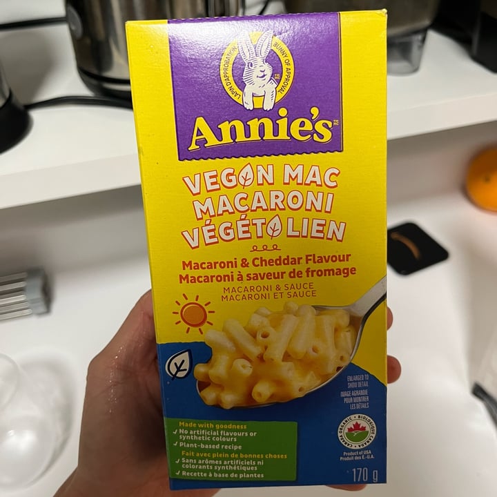 photo of Annie’s Gluten Free Vegan Mac shared by @snowy27 on  09 Apr 2024 - review