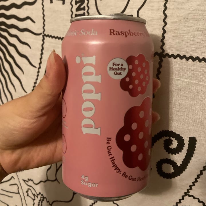 photo of Poppi Raspberry Rose Soda shared by @punksappho on  22 May 2024 - review