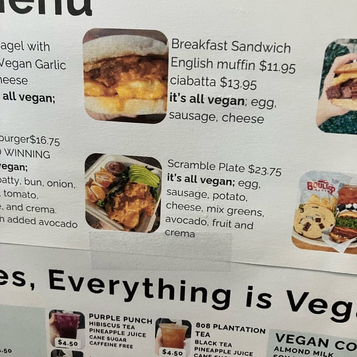 photo of Blondies Vegan Kitchen Hawaii Breakfast Sandwich shared by @raatz on  23 Jul 2025 - review