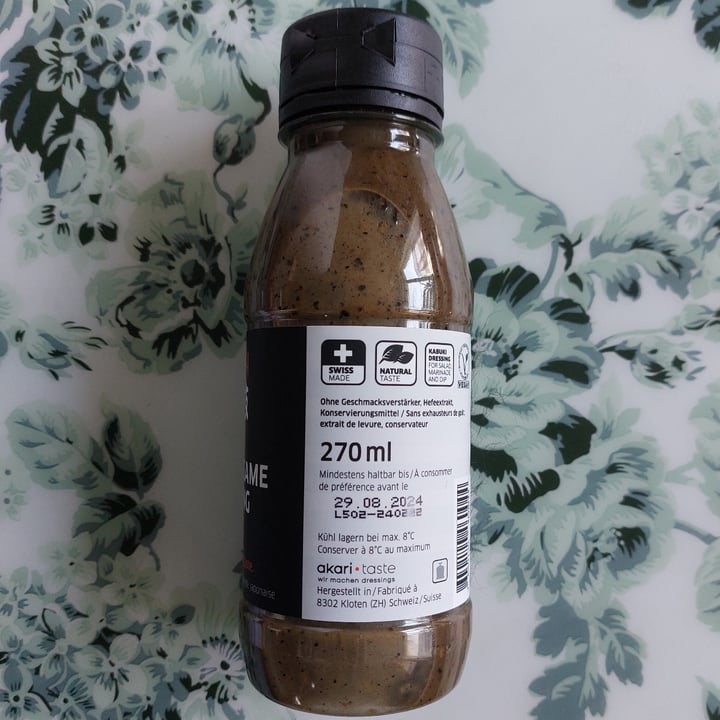 photo of Kabuki black Sesame Dressing shared by @cloudyaquilegia on  01 Apr 2024 - review