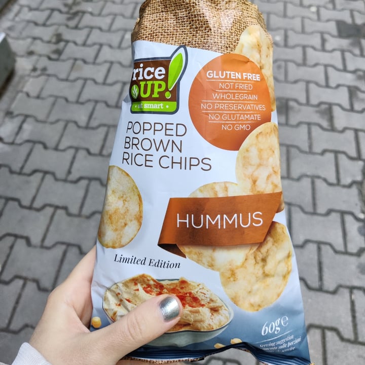 photo of Rice Up! Hummus Popped Brown Rice Chips shared by @harubaba on  03 Jan 2024 - review