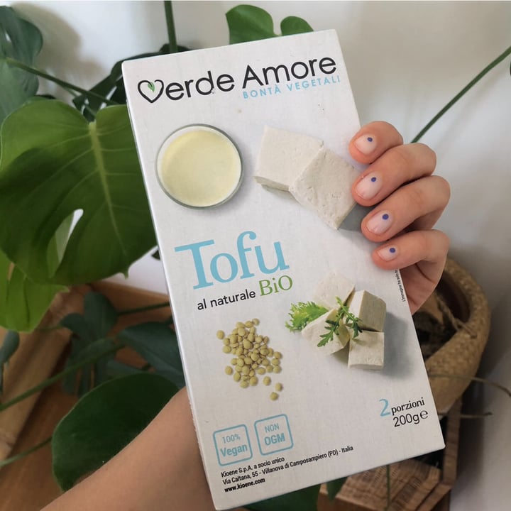 photo of Verde Amore tofu al naturale bio shared by @frappa on  15 Sep 2023 - review