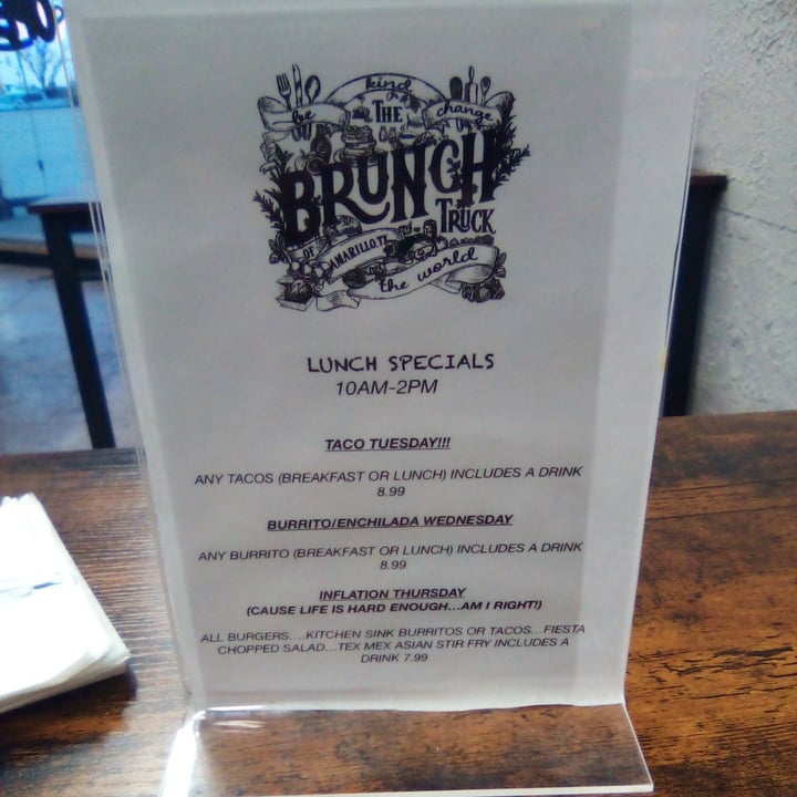 photo of The Brunch Truck of Amarillo Gluten Free Vegan Pancakes shared by @x9flourishing on  27 Feb 2025 - review