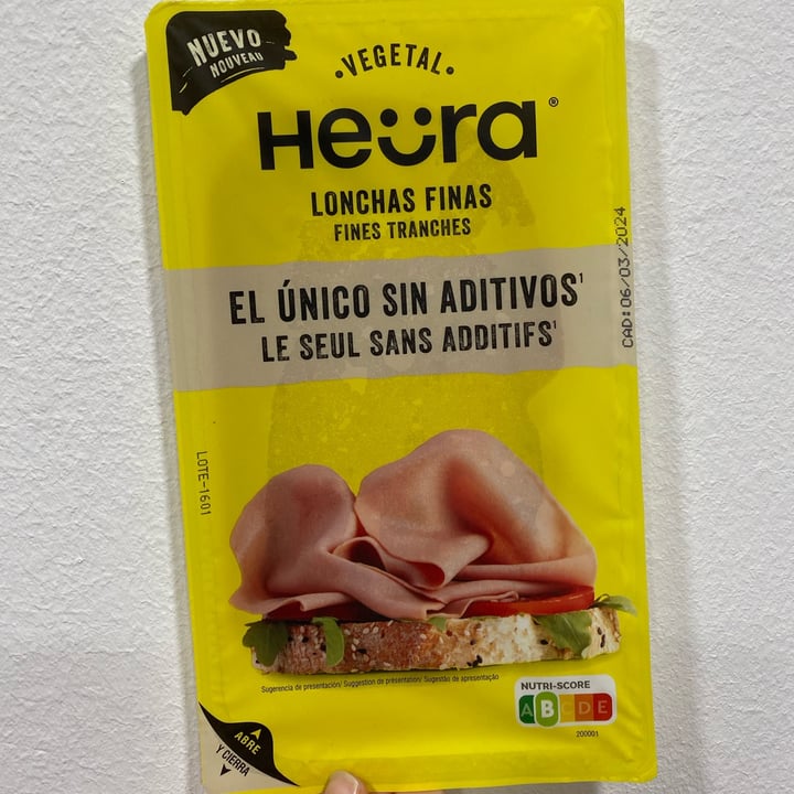 photo of Heura Lonchas Finas shared by @vegala on  02 Oct 2024 - review