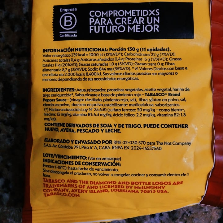 photo of Not Co not chicken spicy bites shared by @nanicuadern on  23 Sep 2024 - review