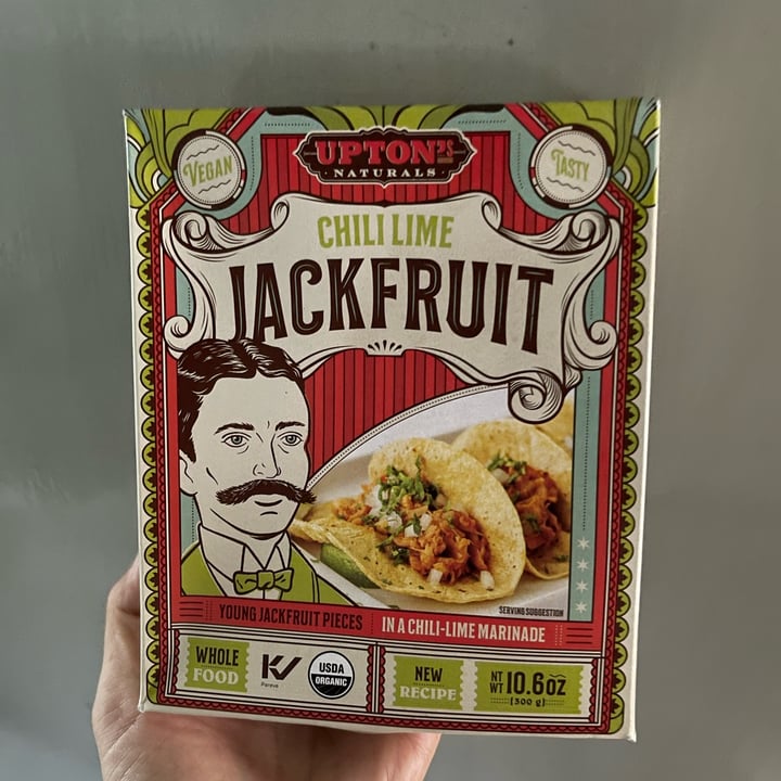 photo of Upton's Naturals Chili Lime Jackfruit shared by @paologemma on  07 Oct 2023 - review