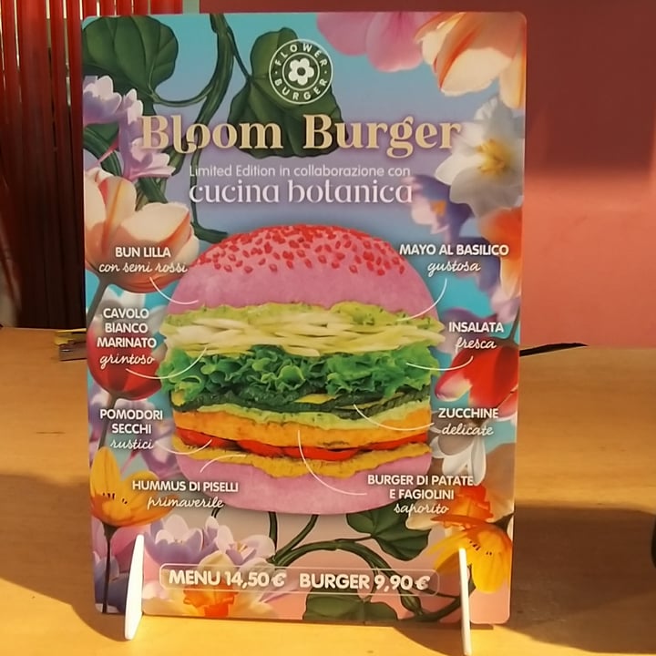 photo of Flower Burger Bloom burger shared by @alvi2957 on  06 Mar 2024 - review