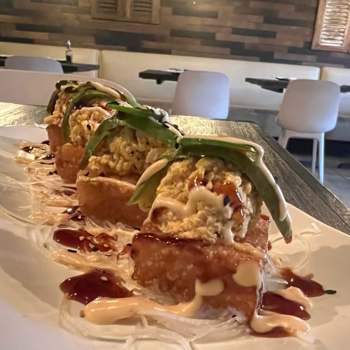 photo of Ma-Kin Vegan Sushi Crispy rice and spicy tuna shared by @stephaniegerard on  29 Feb 2024 - review